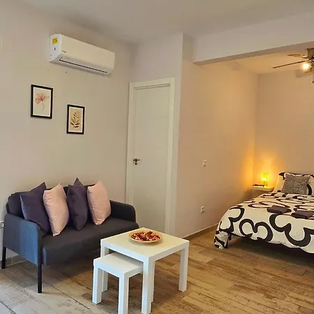 Acogedor Estudio En El Centro De 公寓 托雷莫利诺斯